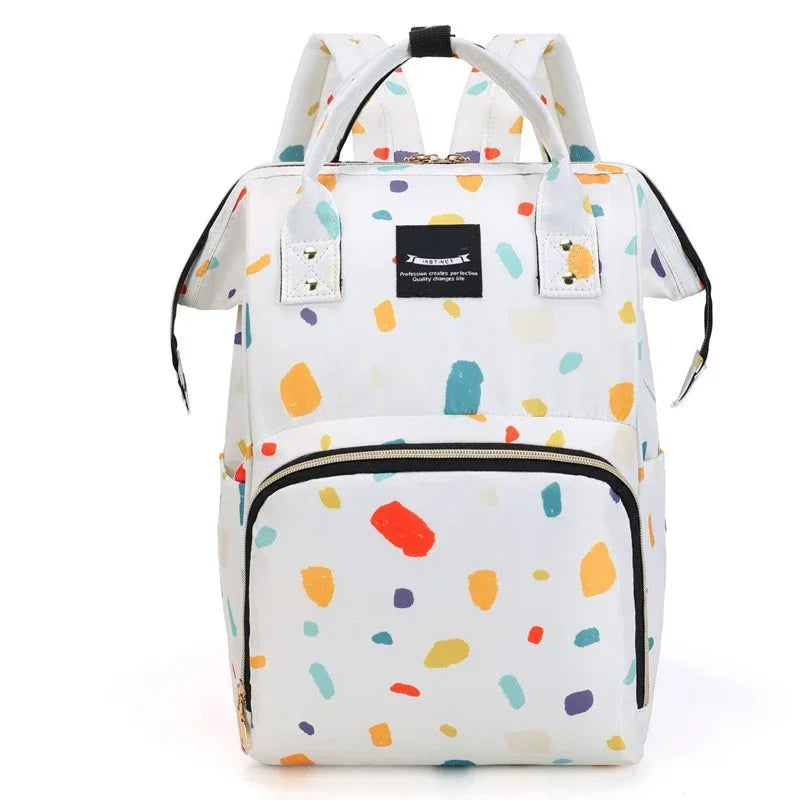 Fashion Oxford Baby Bag: Insulated Milk Storage Backpack