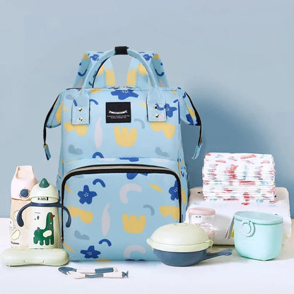 Fashion Oxford Baby Bag: Insulated Milk Storage Backpack