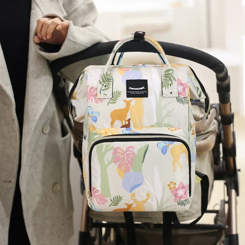 Fashion Oxford Baby Bag: Insulated Milk Storage Backpack