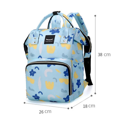 Fashion Oxford Baby Bag: Insulated Milk Storage Backpack
