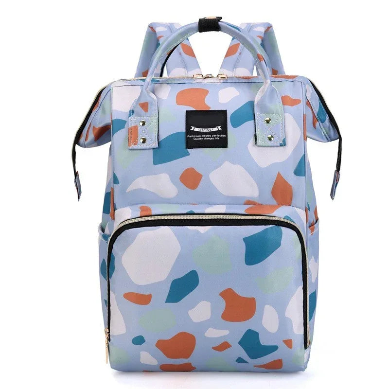 Fashion Oxford Baby Bag: Insulated Milk Storage Backpack